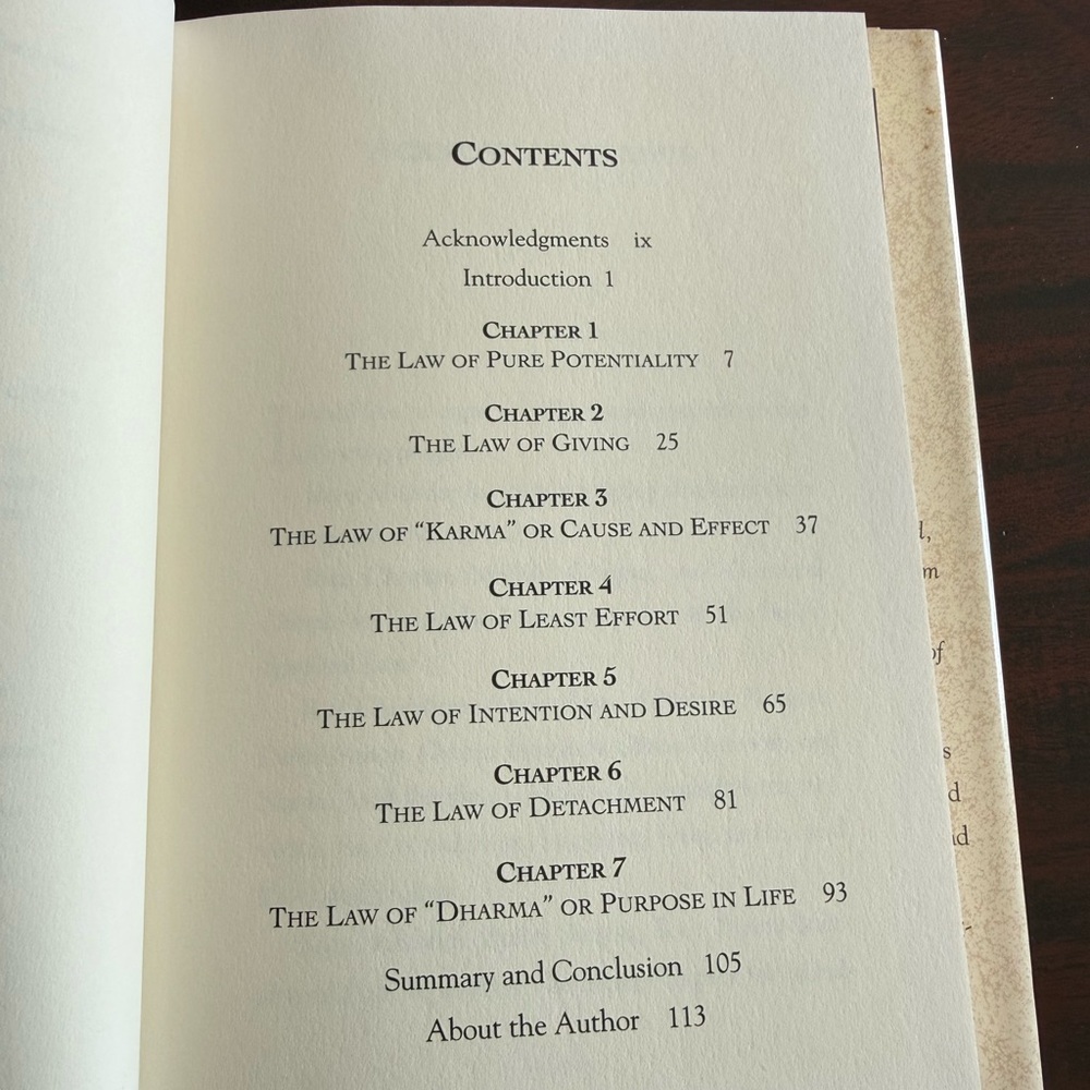 The Seven Spiritual Laws of Success - Deepak Chopra - Picture 7 of 9